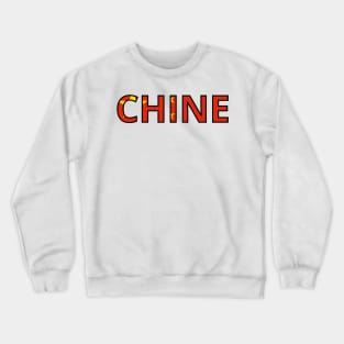 Drapeau Chine Crewneck Sweatshirt